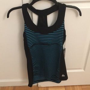 Blue and black athletic tank RBX M